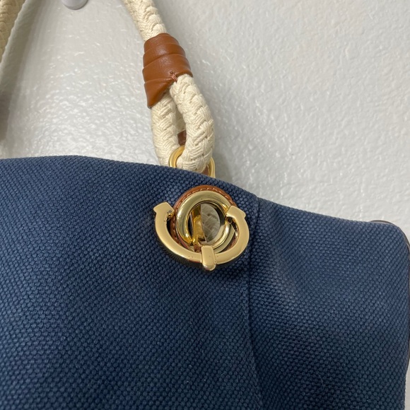 Michael Kors Blue Nautical Handbag - Picture 6 of 9